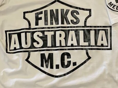 Items seized by police during a raid at a Pimpama property which saw four people allegedly linked to the Finks bikie gang arrested.