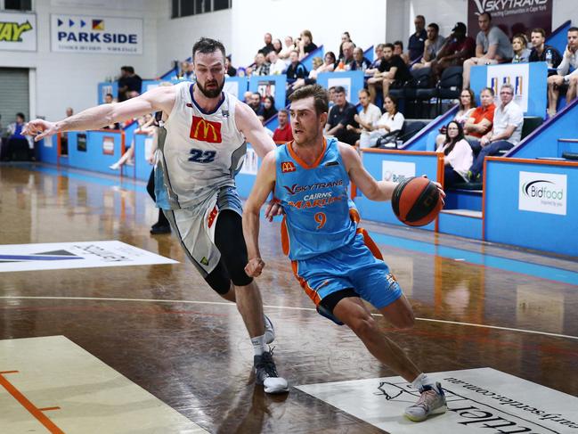 Anthony Fisher’s good form for the Marlins in 2019 led to his elevation to the Taipans roster for NBL20. PICTURE: BRENDAN RADKE