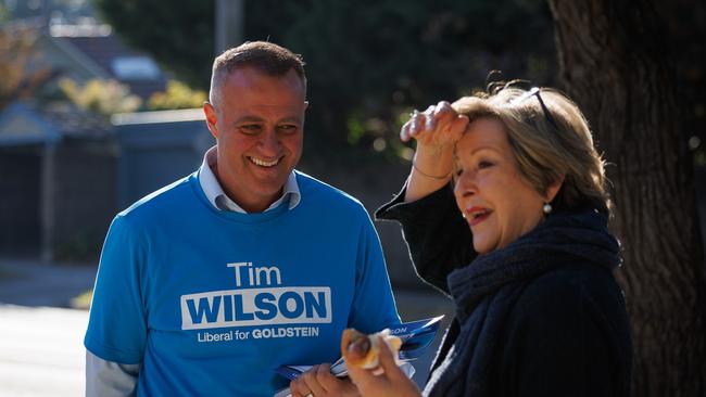 Tim Wilson may run for the Liberal leadership. Picture: NewsWire/ Nadir Kinani