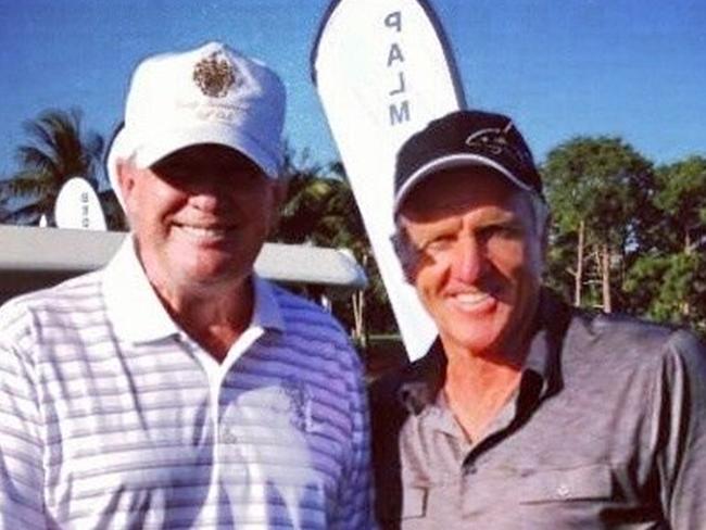 SUNDAY TELEGRAPH SPECIAL. GREG NORMAN & DONALD TRUMP SPECIAL