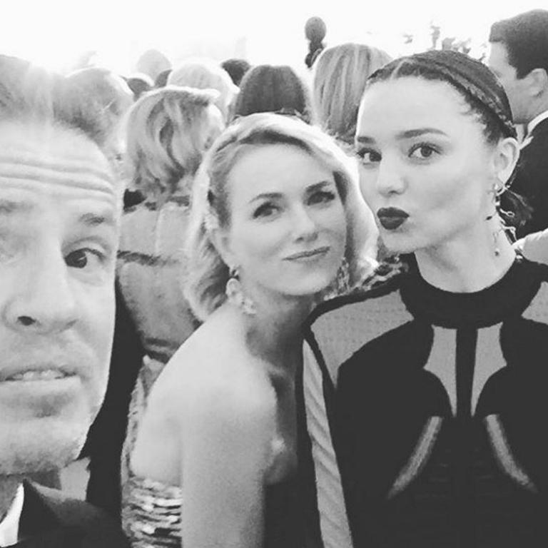 Met Gala 2016 on social media ... Ben Watts, Naomi Watts and Miranda Kerr. Picture: Instagram