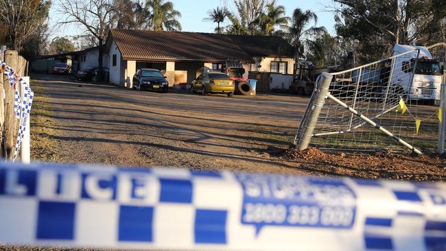 The scene of the night of mayhem. Picture: John Grainger