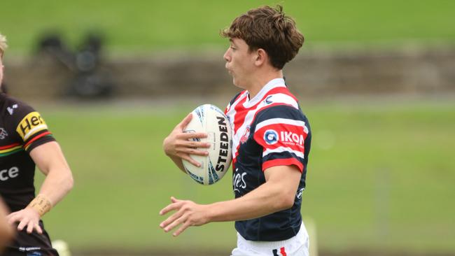 The Roosters won the race for Bassingthwaighte’s signature. Picture: Warren Gannon Photography.