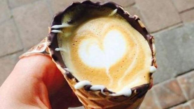 Behold the most Instagrammed coffee in the world — Coffee in a Cone