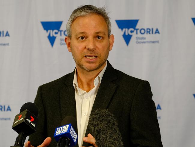 Victorian chief health officer Brett Sutton. Picture: NCA NewsWire/Luis Enrique Ascui