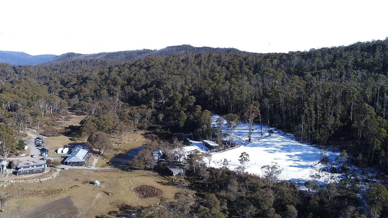 Corin Forest Alpine Park is a small snow field just 40 minutes from Canberra, and a great place to visit with kids young and old.