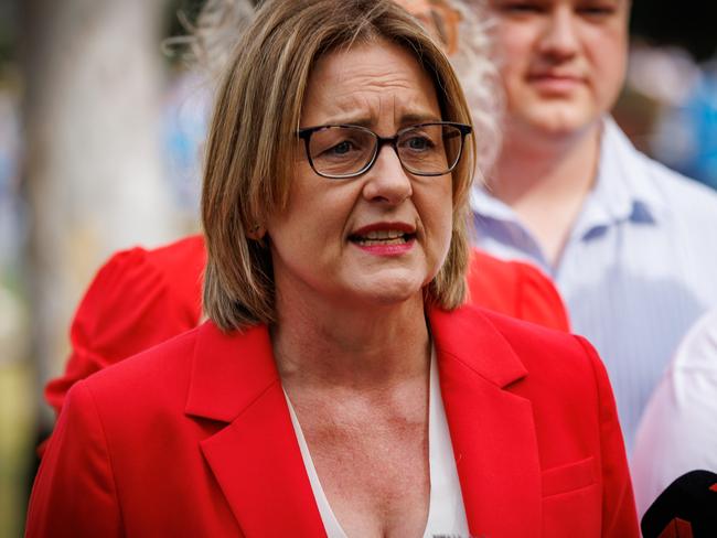 Jacinta Allan had previously said she supported the move in principle. Picture: Nadir Kinani