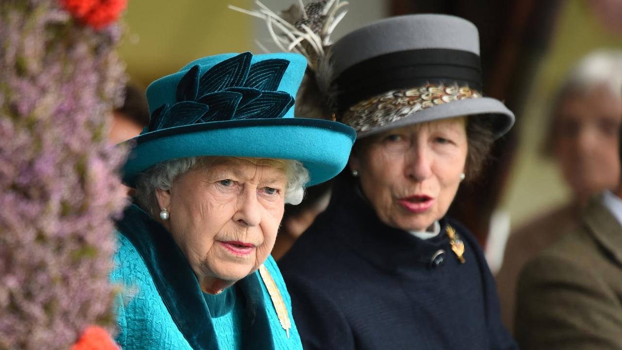 The late Queen and her daughter, Princess Anne. Picture: Andy Buchanan/AFP