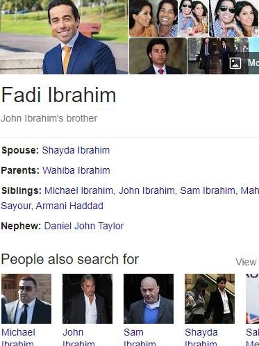 Google has a picture of real estate agent Grant Edward Simpson instead of Fadi Ibrahim