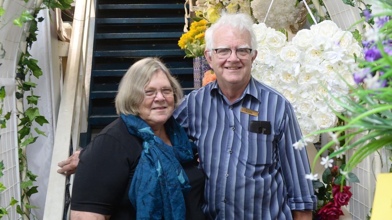Olive (right) and Haydn Tunnah have run DIY Party Supplies for more than 24 years. Mr Tunnah said it had been a tough but rewarding venture.
