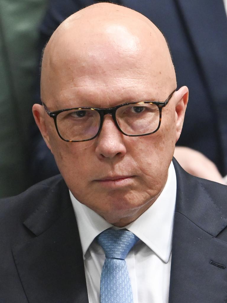 Opposition Leader Peter Dutton. Picture: NewsWire / Martin Ollman