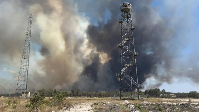 An emergency has been declared for the area near the Gregory River bushfire.