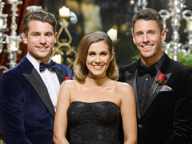 Georgia Love (centre) dated 18 guys on national TV, but it was TOTALLY different from Love Island, OK?