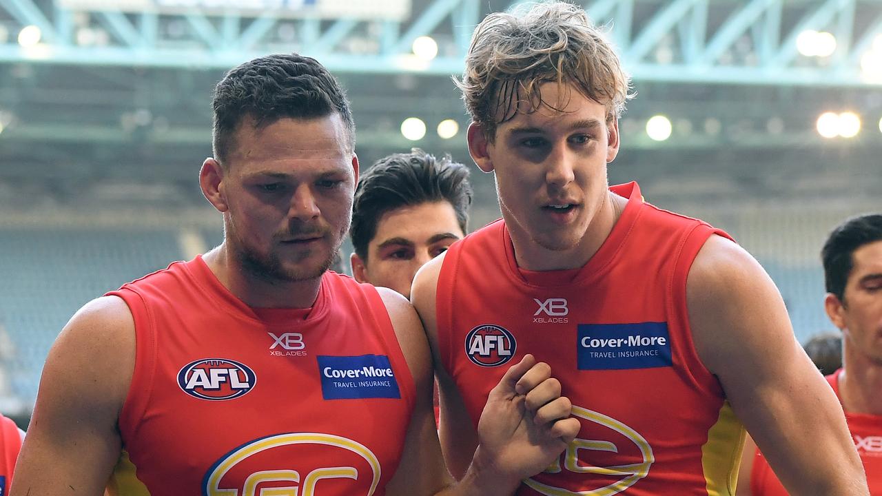 Steven May and Tom Lynch will be opponents when Richmond and Melbourne clash on Anzac Eve.