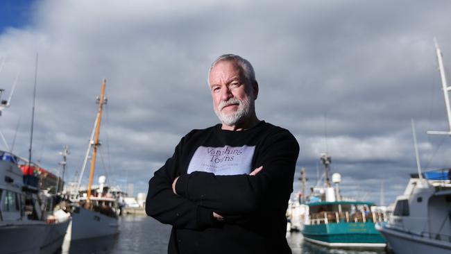 Michael Holmes of Hobart who is a recreational fisherman unhappy with the crayfish quota. Picture Nikki Davis-Jones