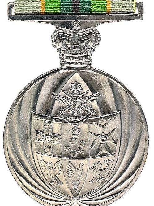 Timor-Leste Solidarity Medal. Picture: Department of Defence.