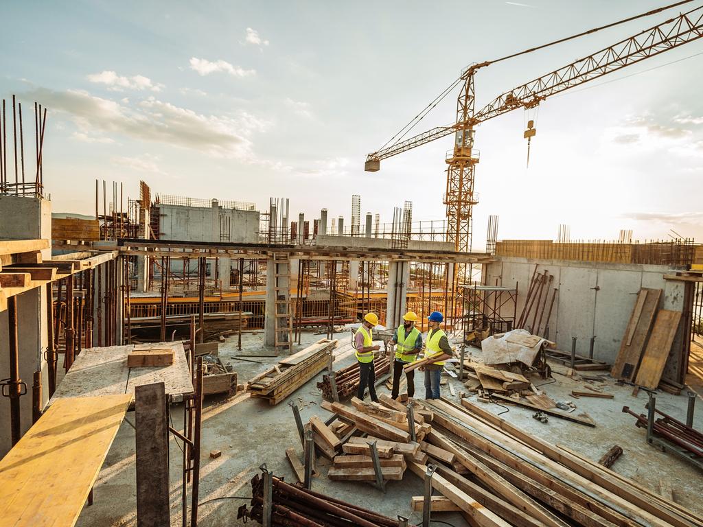 Construction rates have declined. Photo: iStock