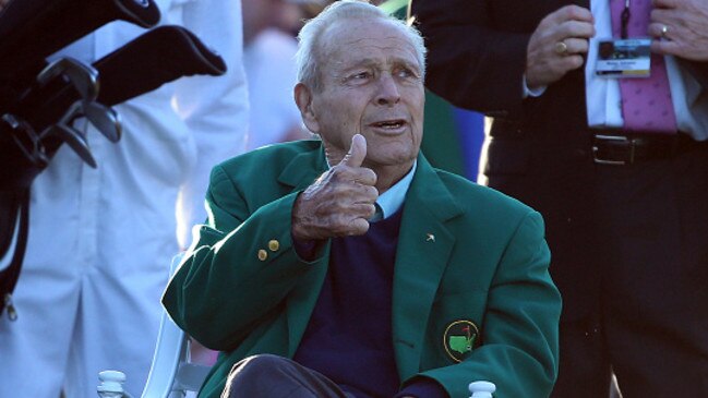 Golfing legend Arnold Palmer has died aged 87.