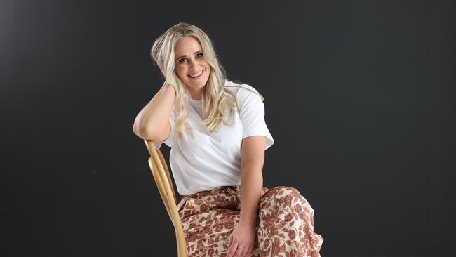 Former Australian Idol winner Kate DeAraugo has marked seven years ‘clean’. Picture: David Caird