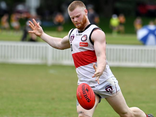 Redland-Victoria Point player Brock AstonQAFL match between Sherwood v Redland-Victoria PointSaturday April 9, 2022. Picture, John Gass