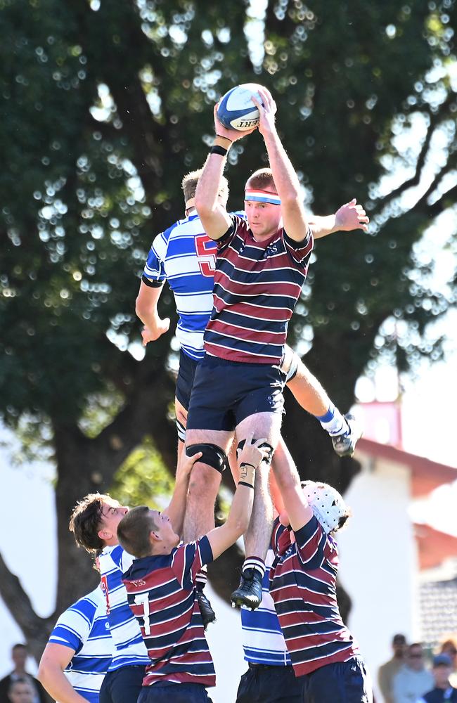 Hayden Keldie-Genner. GPS First XV rugby between Nudgee College and The Southport School. Saturday July 20, 2024. Picture, John Gass