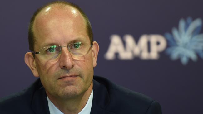 AMP chief executive Craig Meller has resigned.