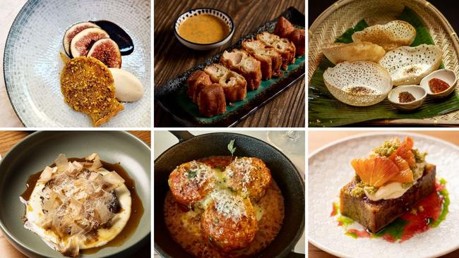 Six of South Australia's top dishes of 2024. Pictures: Supplied