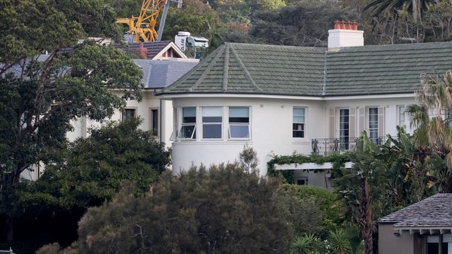 The Vaucluse property Julia Roberts is reportedly quarantining at. Picture: Damian Shaw