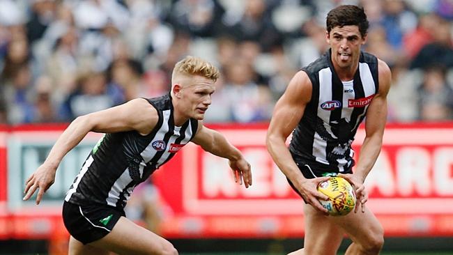 Pendlebury and Treloar are both rated elite. Picture: Michael Klein.