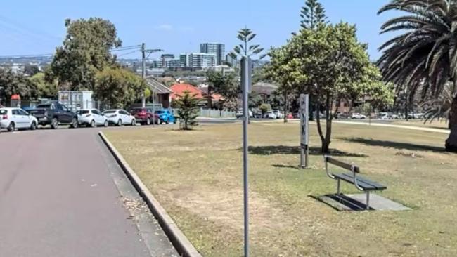 A teenager has been charged over an incident in a park off Greenslope St, Bar Beach which saw a skaterboarder injured. Picture: Google Maps