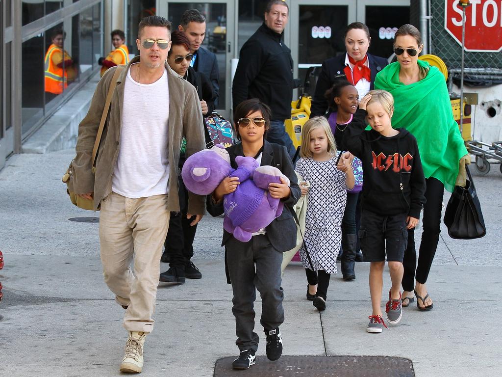 The family life of Brad Pitt and Angelina Jolie