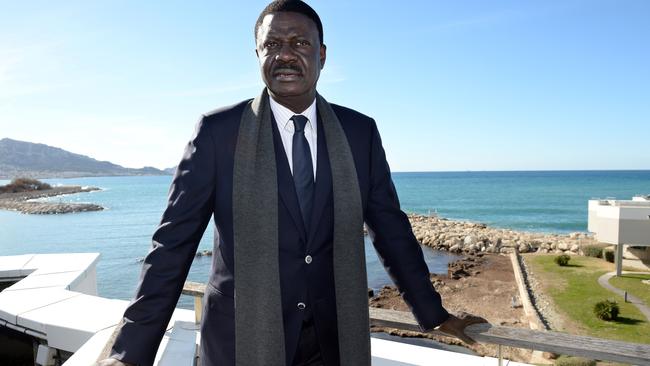 Former president of Marseille football club Pape Diouf — the first black president of a first-tier European club