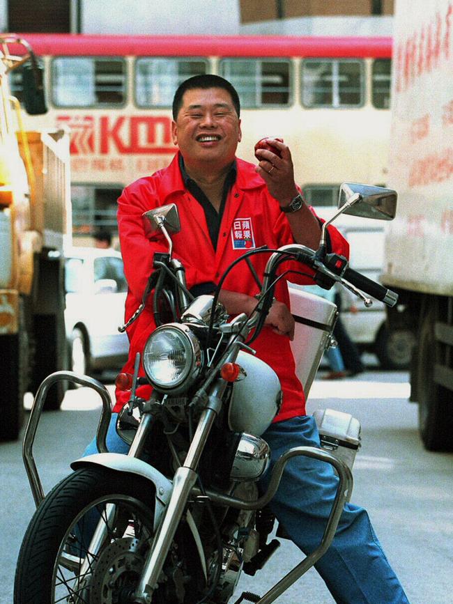 Jimmy Lai in his younger days.