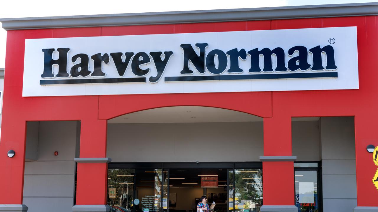 The extended warranties on products sold by Harvey Norman have been called a ‘waste of money’ in a new class action lawsuit. Picture: NewsWire / David Geraghty