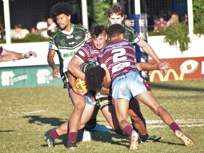 The Capras under-21s scored a 10-point win over the Townsville Blackhawks.