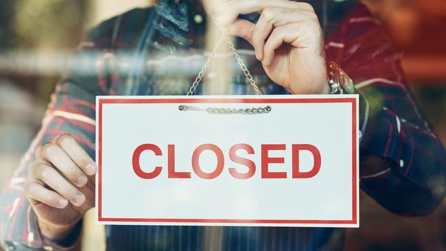 Many Sydney businesses have closed their doors during the lockdown.