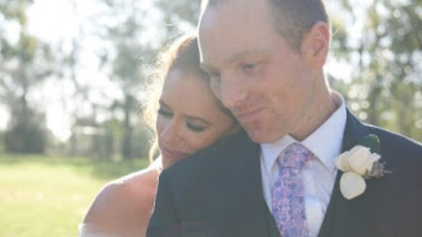 Erin Gilbert (pictured with husband Nic Gilbert) was found dead in her Merrylands apartment on Easter Sunday.