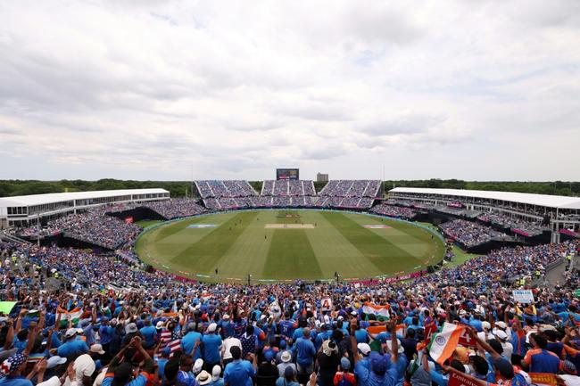 The Nassau County Stadium in New York, which is reportedly being considered as the potential venue for the 2028 Olympics cricket tournament