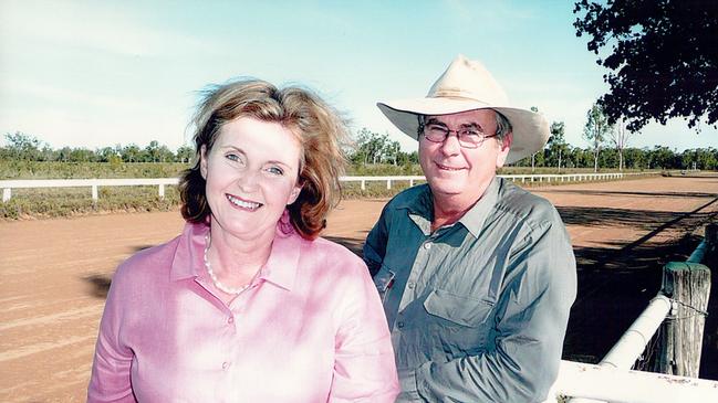 Jennifer &amp; Alan Acton at the Wilpeena racetrack – Photo Supplied Copyright Unknown