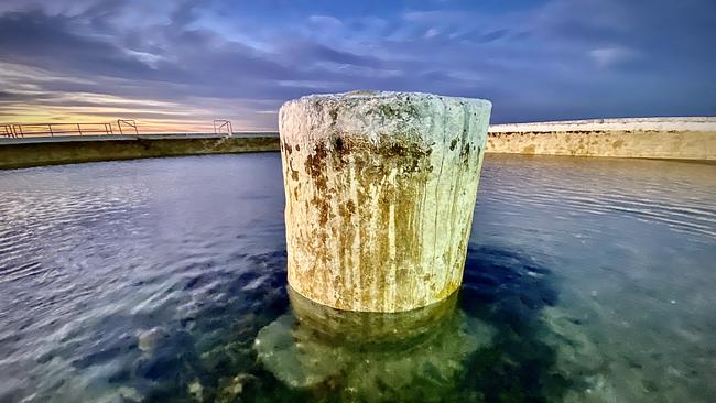 The pool has a rejuvenating quality for many of its older visitors. Picture: Steve Dick