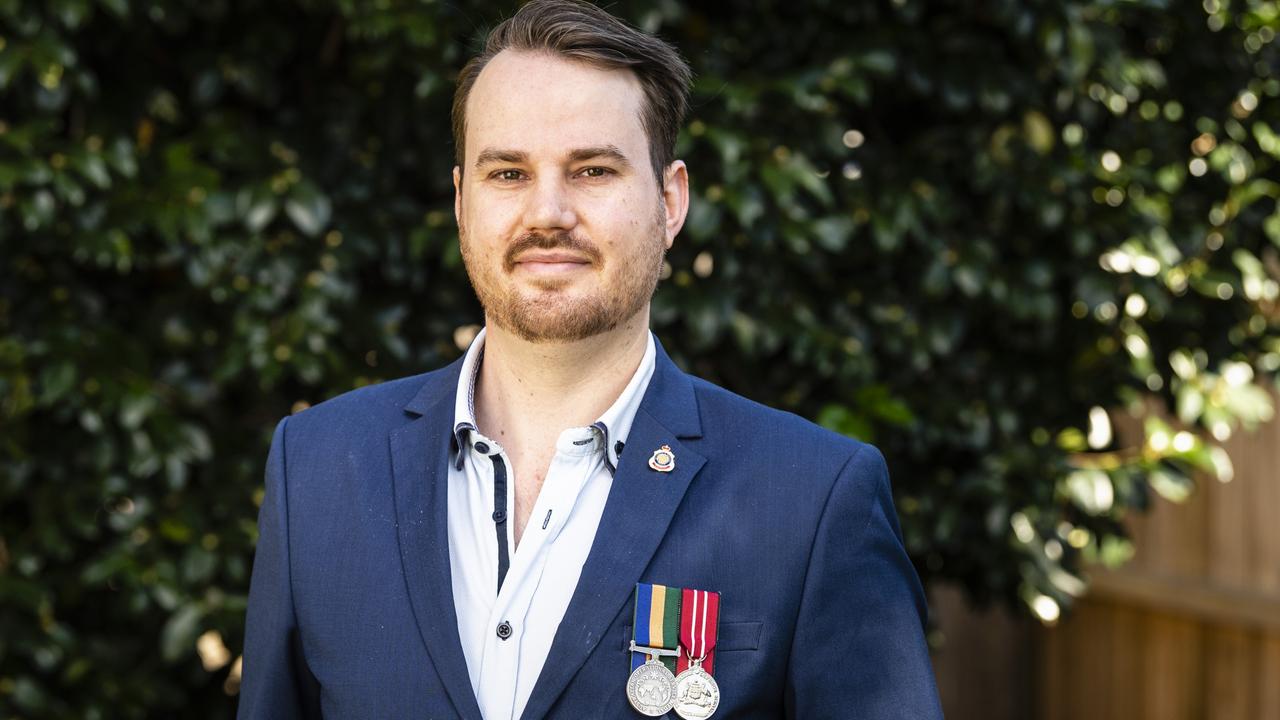 Sheldon Rogers Anzac Day profile, Tuesday, April 19, 2022. Picture: Kevin Farmer