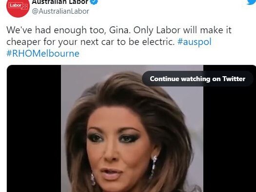 Reality star’s legal letters over ‘offensive’ Labor ad