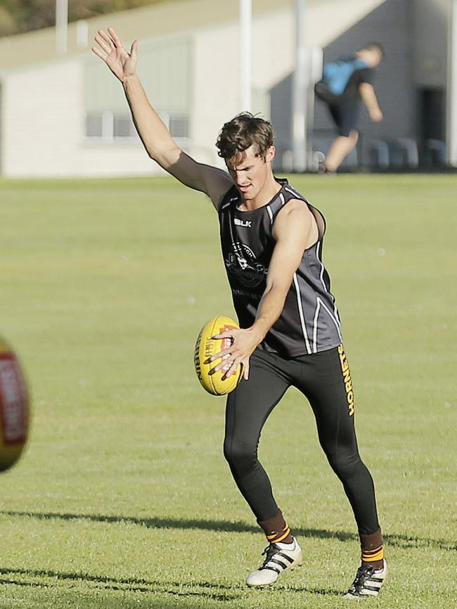 Daniel Joseph’s return to the Magpies will be a big boost in defence. Picture: MATHEW FARRELL