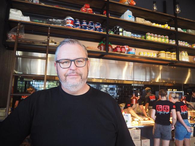 Sunshine Coast restauranter Tony Kelly opened Giddy Geisha at the Maroochydore CBD on January 2.