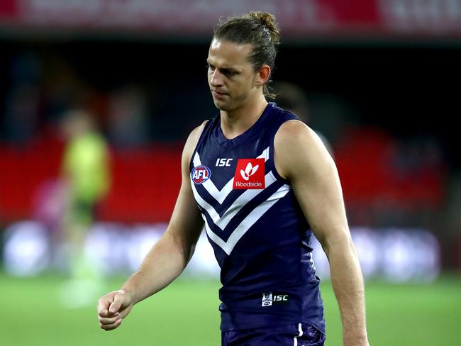 Nat Fyfe is a chance to play after missing just one week. Picture: Getty Images