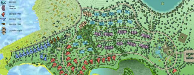 OFF THE COAST OF GLADSTONE: The masterplan for Turtle Street Resort over on Curtis Island.