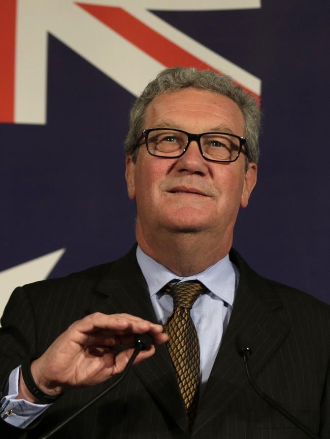 Mr Downer’s stint in London is due to end soon. Picture: AP