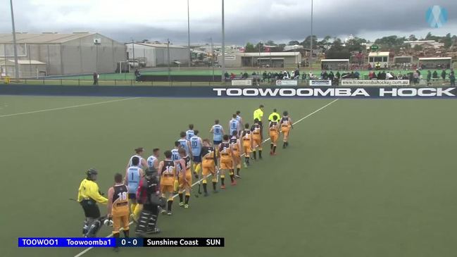 REPLAY: Qld State Hockey Championships - Sunshine Coast vs Toowoomba 1 (Men's)