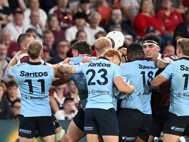 McKellar savaged the Waratahs for their ‘soft’ performance. Picture: Getty