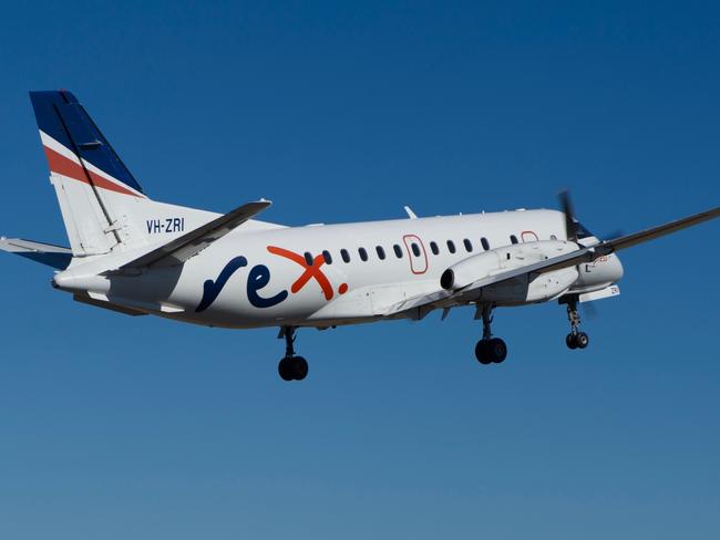 Rex has a fleet of 61 Saab 340s which are used on regional routes. Picture: Supplied.